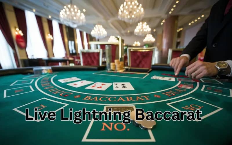 live lightning baccarat